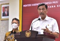 Menteri Koordinator Bidang Kemaritiman dan Investasi Luhut Binsar Pandjaitan. (Dok. Setkab.go.id) 