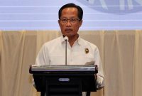 Ketua Tim Pelaksana Satuan Tugas Tindak Pidana Pencucian Uang Sugeng Purnomo. (Dok. Kominfo.go.id) 
