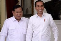 Presiden Jokowi dengan Menteri Pertahanan Prabowo Subianto. (Dok. Setkab.go.id) 
