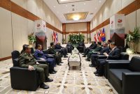 Menteri Pertahanan RI Prabowo Subianto secara resmi membuka penyelenggaraan the 17th ASEAN Defence Ministers’ Meeting (ADMM) yang digelar di Jakarta Convention Center (JCC). (Dok. Tim Media Prabowo Subianto)

