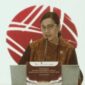 Menteri Keuangan Sri Mulyani Indrawati di Bursa Efek. (Sok. Tim Nedia Prabosoʻ)