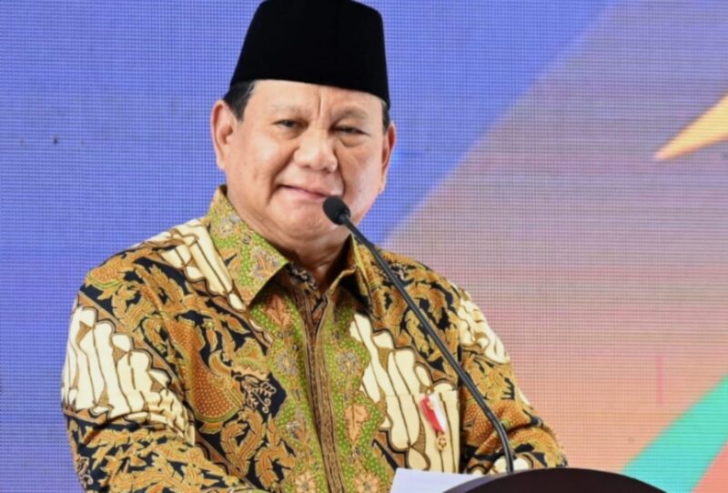 Presiden Prabowo Subianto saat menghadiri pembukaan Tanwir dan Milad ke-112 Muhammadiyah di Universitas Muhammadiyah Kupang (UMK), Nusa Tenggara Timur (NTT), Rabu (4/12/2024). (Dok. Tim Komunikasi Prabowo Subianto)