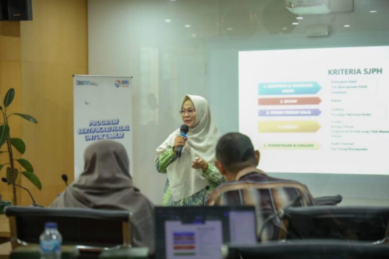 Resmi dibuka pada Kamis (08/05/2025), BRI Peduli fasilitasi sertifikasi halal bagi pelaku UMKM di berbagai daerah. (Dok. BRI)