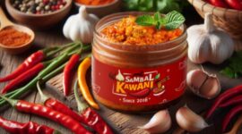Sambal Kawani, produk sambal kemasan asal Jakarta. (Dok. BRI)