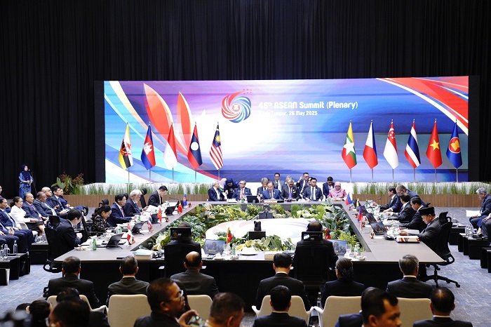 Presiden Indonesia Prabowo Subianto di acara KTT ASEAN 2025, Kuala Lumpur. (Dok. Tim Media Prabowo)