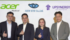 From left to right: Acer Medical Chairman and CEO Allen Lien; Neweye CEO MR. SOMYOT PONGSANGIAM; Neweye Vice President MRS. SURATTANA PONGSANGIAM; and Univision Taiwan General Manager Bryan Chiu.