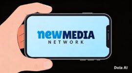 Pendiri Persrilis.com Budi Purnomo Karjodihardjo saat mengumumkan kemitraan distribusi press release digital bersama New Media Network (NMN) di Jakarta. (Dok. Persrilis.com)
