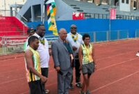 Awards Ceremony with Prime Minister of Vanuatu, Hon. Jotham Napat